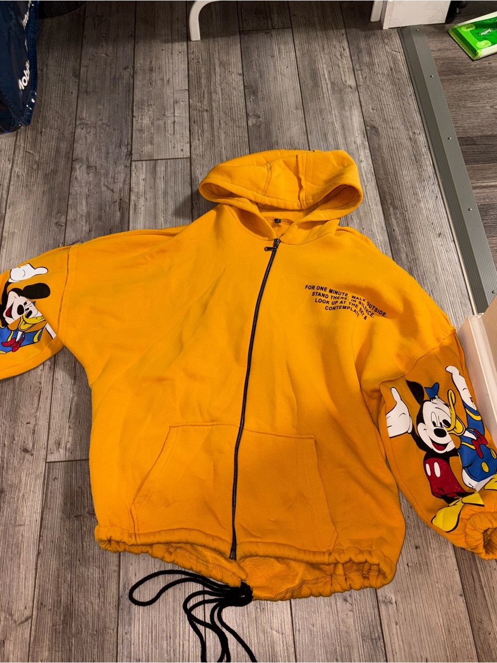Mickey and Minnie mouse jacket brand new with out tags Small